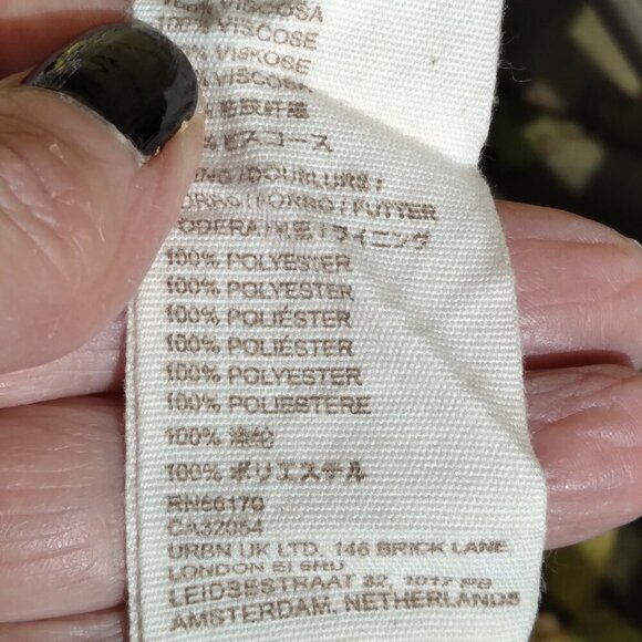 Anthropologie 'Let Me Be' NWT Floral Chiffon Flowy Romantic Mini Dress Sz XL - Picture 6 of 11